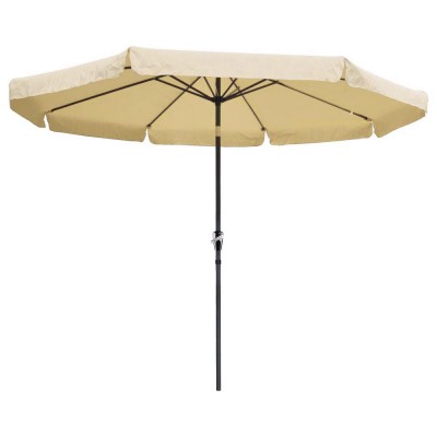 10 ft Outdoor Furniture Patio Table Umbrella Tan   